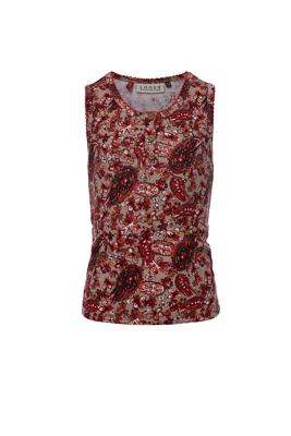 LOOXS Little Meisjes top rib - Zomer bloemen