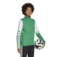 adidas Squadra 25 Trainingstrui 1/4-Zip Kids Groen Wit - thumbnail