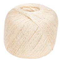 Sisal touw 2/400 2-draads geweven 450 meter per bol - thumbnail