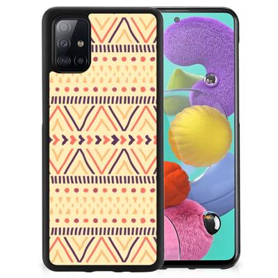 Samsung Galaxy A51 Bumper Case Aztec Yellow