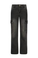 Like Flo Meisjes jeans broek - Fienne - Zwart - thumbnail