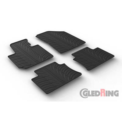 Rubbermatten passend voor Kia Soul 2014- (T profiel 4-delig) GL0239 Rubbermatten passend voor Kia Soul 2014- (T profiel 4-delig) GL0239