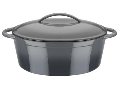 GSW Gietijzeren braadpan (Braadpan, Grijs, 33 x 25 cm)