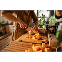 Fiskars 1057537 Keukenmes Zwart Lengte 283 mm - thumbnail