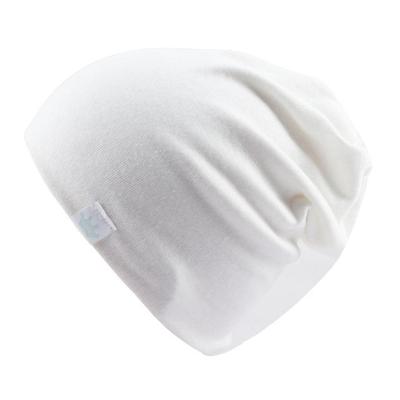 2 PC'S cute Solid gebreide Katoen Hat beanies herfst winter warm Earmuff kleurrijke kroon caps voor pasgeboren baby kinderen (wit)