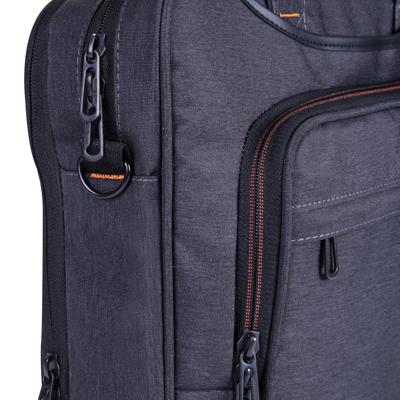 Addison 315015 notebooktas 39,6 cm (15.6") Aktetas Grijs