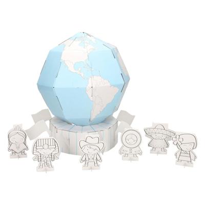 Wins Holland Kleur en maak je eigen wereldbol