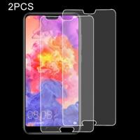 2 stuks voor Huawei P20 Pro 0 26 mm 9H oppervlaktehardheid 2.5D explosieveilige getemperd glas scherm Film - thumbnail