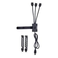 Lian Li PW-U2TPAB USB Hub Black - thumbnail