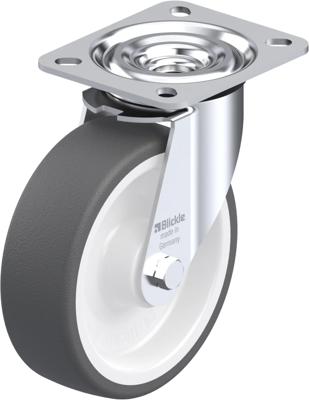 Blickle L-POTH 125R Zwenkwiel Wieldiameter: 125 mm Draagvermogen (max.): 250 kg 1 stuk(s)