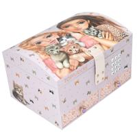 Topmodel Grote Sieradendoos Met Code En Geluid Cat Love - thumbnail
