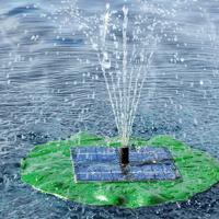 HI solar fonteinpomp drijvend lotusblad - thumbnail