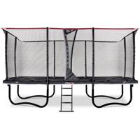 EXIT PeakPro Trampoline met Veiligheidsnet - 427 x 244 cm - Zwart - thumbnail