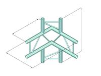 ALUTRUSS DECOLOCK DQ2-SPAC44V 4-way Corner bk - thumbnail