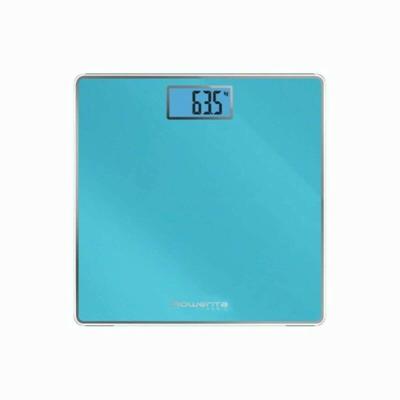 Digitale Personenweegschaal Rowenta BS1503V0 3" Turkoois Gehard glas 160 kg Batterijen x 2