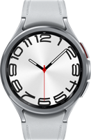 Samsung Galaxy Watch6 Classic Watch6 Classic 3,81 cm (1.5") OLED 47 mm Digitaal 480 x 480 Pixels Touchscreen Zilver Wifi GPS - thumbnail