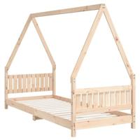 Kinderbedframe 80x200 cm massief grenenhout - thumbnail