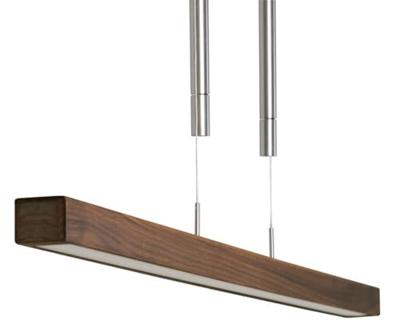 HerzBlut HanglampLeonora 121 cm - walnut oiled - 10235