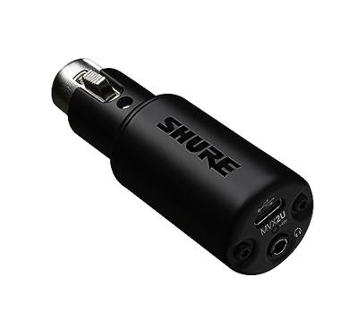 Shure Motiv MVX2U XLR microfoon interface Shure Motiv MVX2U XLR microfoon interface