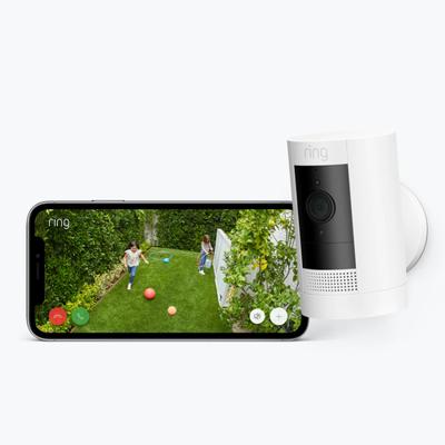 Bewakingscamera - RING - Stick Up Batterij - Wit - 2023 - EU