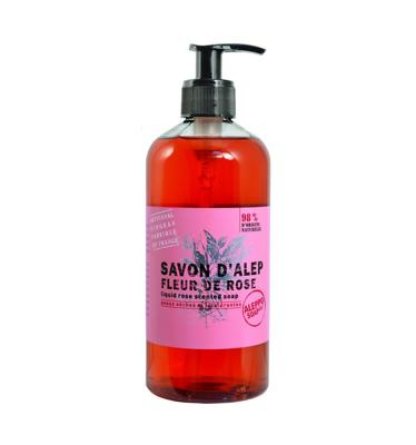 Aleppo Soap Co. Fleur de Rose Liquid Rose Scented Soap Gel 500ml
