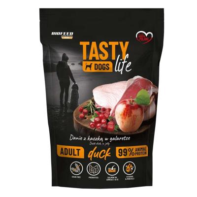 BIOFEED Tasty Dogs Life Duck - natvoer voor honden - 150g