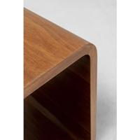 Kare Lounge Cube MDF Walnut - thumbnail