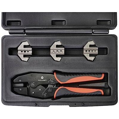 TOOLCRAFT TO-7827786 Krimptangset 280 mm Incl. krimp-assortiment met koffer 1 set(s)