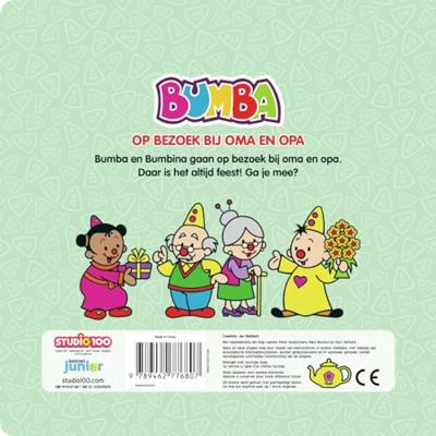 Bumba : kartonboek - Op bezoek bij oma en opa