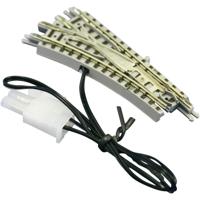 Z Rokuhan rails (met ballastbed) 7297022 Wissel, Elektrisch, Links 55 mm 26 ° 127 mm 1 stuk(s) - thumbnail