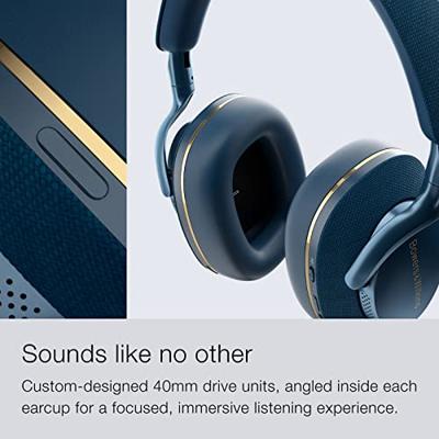 Bowers & Wilkins Px7 S2, Draadloze Over-Ear Hoofdtelefoon met Noise Cancelling, Bluetooth 5.0, 30 Uur Afspelen & Snel Opladen - Blauw