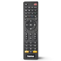 Hama Universele afstandsbediening TV, voor 4 apparaten (infrarood, slimme knop, 10 m bereik, ideaal bijvoorbeeld voor tv, dvd-speler, videorecorder, ontvanger, set top boxen, voorgeprogrammeerd) zwart - thumbnail