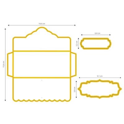 Nellie's Choice • shape dies gift envelope 3st.