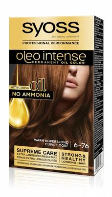 Syoss Oleo Intense 6-76 Warm Koperblond Syoss Oleo Intense 6-76 Warm Koperblond