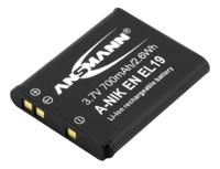 Ansmann A-Nik ENEL 19 Camera-accu Vervangt originele accu EN-EL19 3.7 V 700 mAh - thumbnail