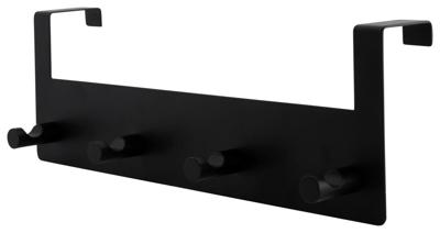 HEMA Deurhaak 32cm rvs zwart (zwart)