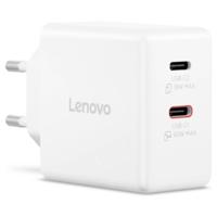 Lenovo G0A6065WEU USB-oplader 45 W, 18 W 2x USB-C Wit Thuis, Binnen GaN - thumbnail