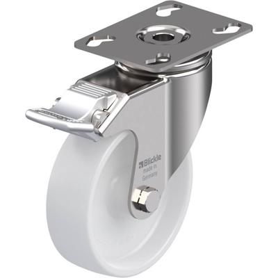 Blickle LKPXA-PO 101G-FI Zwenkwiel met rem Wieldiameter: 100 mm Draagvermogen (max.): 120 kg 1 stuk(s)