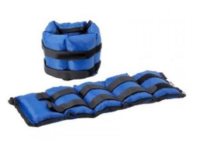 RS Sports verstelbare manchetten l nylon l 2x 2.250 kg l blauw zwart RS Sports verstelbare manchetten l nylon l 2x 2.250 kg l blauw zwart