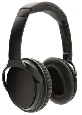 koptelefoon ANC draadloos 19,5 cm ABS zwart