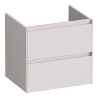 Brauer Inspire - Onderkast 60 cm - met 2 Softclose Lades Greeploos en 1 Sifon Uitsparing - Mat Zand - thumbnail