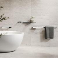 Handdoekrek Met Planchet Geesa Shift Chroom - thumbnail