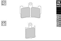 GALFER remblokken "fd442" brake pad fd442 g1375 sint.metal str.&sp. - thumbnail