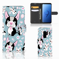 Samsung Galaxy S9 Plus | Telefoonhoesje | Met pasjeshouder | Hondjes - thumbnail