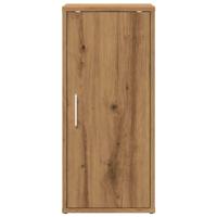 VidaXL Schoenenkast 32x35x70 cm bewerkt hout artisanaal eikenkleur - thumbnail