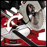 Einhell TE-SM 2534 Dual Afkort-, kap- en verstekzaag 1800 W 250 mm 30 mm - thumbnail