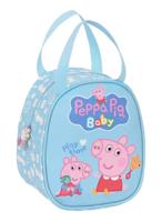 Thermische Snacktas Peppa Pig Baby Blauw 19 x 22 x 14 cm - thumbnail