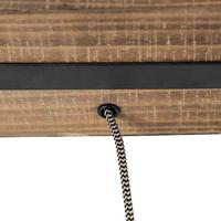 QAZQA Industriële tafellamp hout - Reena - thumbnail