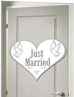 Deurbord Just Married - thumbnail