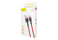 USB-C kabel Baseus Cafule 2A 2m (rood) - thumbnail